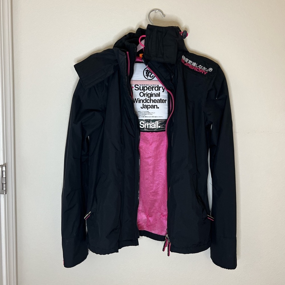 Superdry womens rain jacket